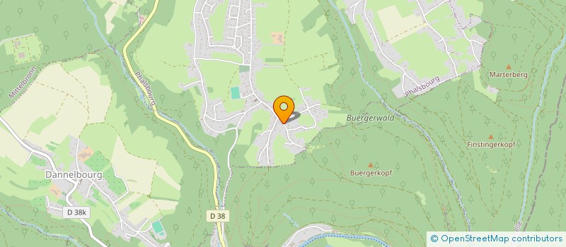 localisation de l'entreprise MONSIEUR AURELIEN DIETRICH  ZILLING