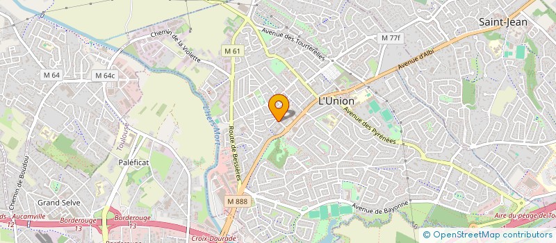 localisation de l'entreprise MONSIEUR AURELIEN DINIS à L'UNION