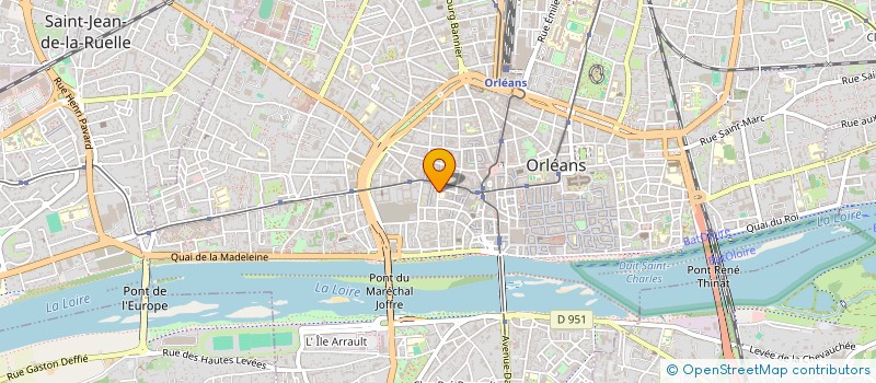 localisation de l'entreprise MONSIEUR AURELIEN DOGBEH à ORLEANS