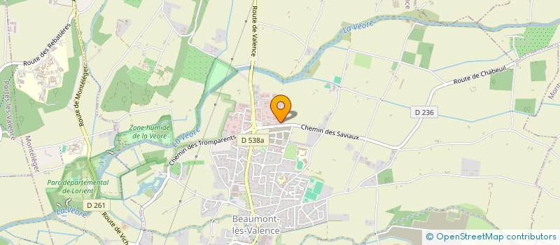 localisation de l'entreprise MONSIEUR AURELIEN DOLLADILLE à BEAUMONT-LES-VALENCE