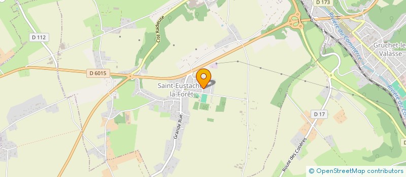 localisation de l'entreprise MONSIEUR AURELIEN DOURLEN  SAINT-EUSTACHE-LA-FORET