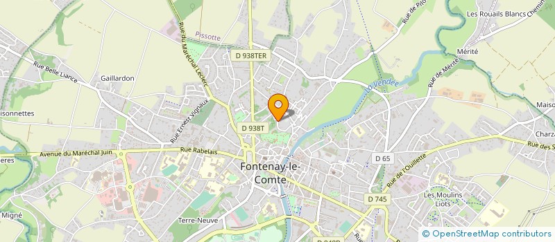 localisation de l'entreprise MONSIEUR AURELIEN DOURNEAU à FONTENAY-LE-COMTE
