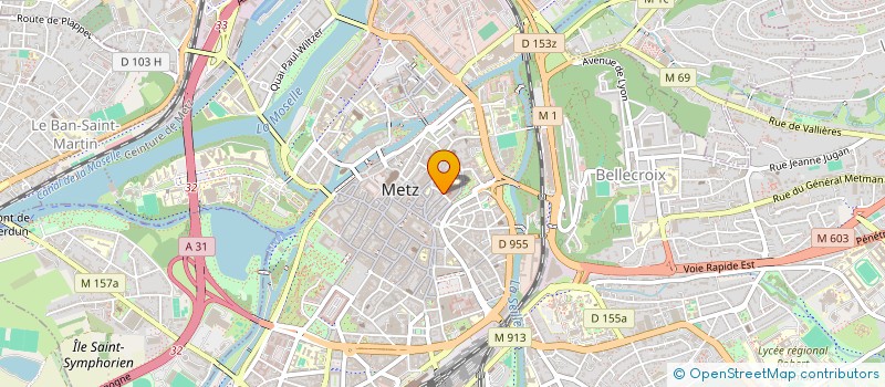 localisation de l'entreprise MONSIEUR AURELIEN DOUTTE  METZ