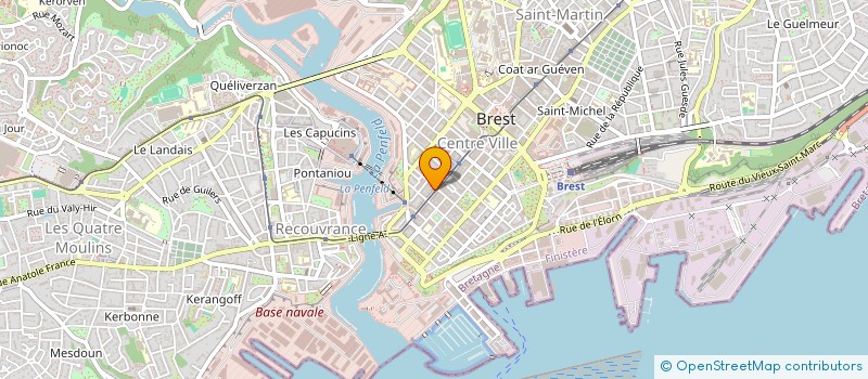 localisation de l'entreprise MONSIEUR AURELIEN DREANO à QUIMPER