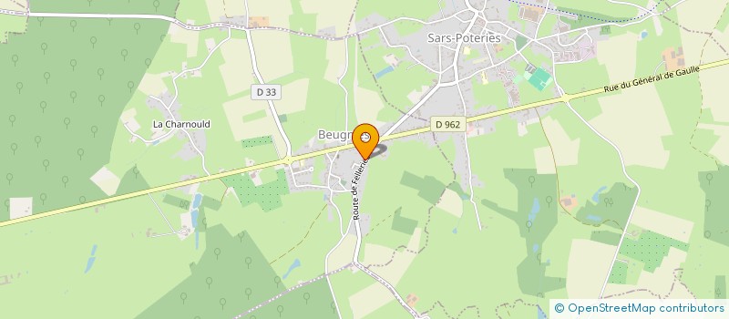 localisation de l'entreprise MONSIEUR AURELIEN DRUART  BEUGNIES