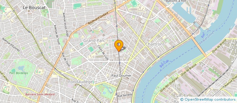 localisation de l'entreprise MONSIEUR AURELIEN DUFOUR  BORDEAUX