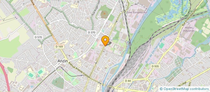 localisation de l'entreprise MONSIEUR AURELIEN DUFOUR  ANZIN