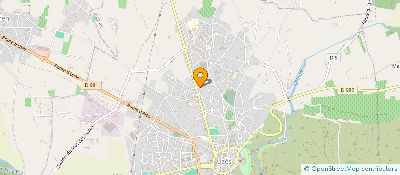 localisation de l'entreprise MONSIEUR AURELIEN DUMENY  UZES