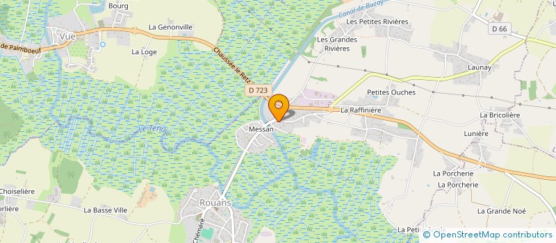 localisation de l'entreprise MONSIEUR AURELIEN DURAND  ROUANS