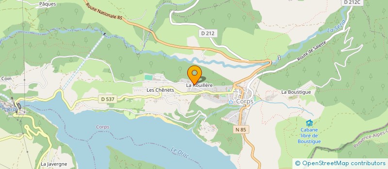 localisation de l'entreprise MONSIEUR AURELIEN DURAND  CORPS