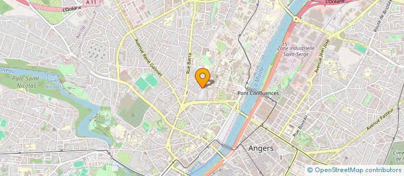 localisation de l'entreprise MONSIEUR AURELIEN DUTIER à ANGERS
