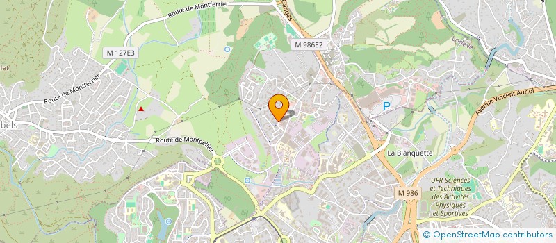 localisation de l'entreprise MONSIEUR AURELIEN DYLA  GRABELS