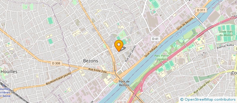 localisation de l'entreprise MONSIEUR AURELIEN EBLE  BEZONS