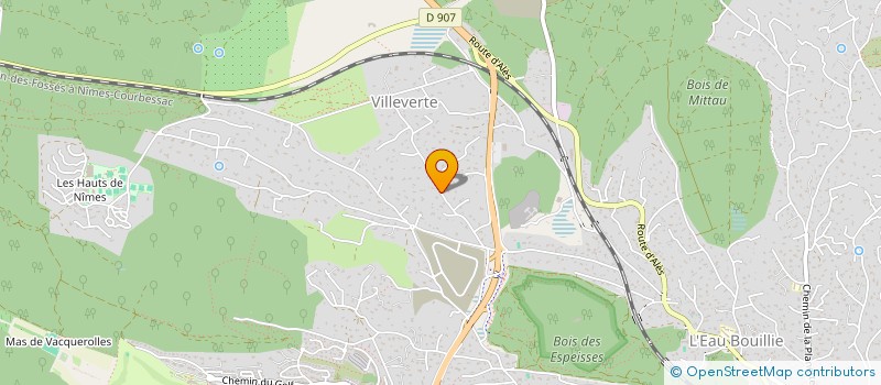 localisation de l'entreprise MONSIEUR AURELIEN EMILE GLORIEUX  NIMES