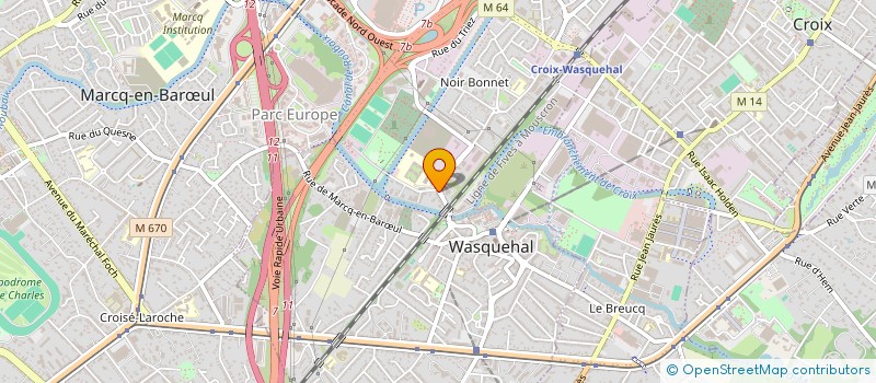 localisation de l'entreprise MONSIEUR AURELIEN ESTEVES  WASQUEHAL