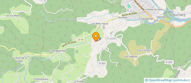 localisation de l'entreprise MONSIEUR AURELIEN ETIENNE à PRADES