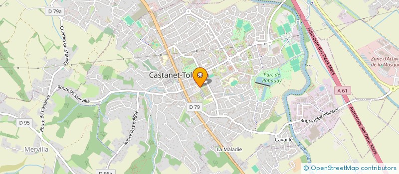 localisation de l'entreprise MONSIEUR AURELIEN EVANNO à CASTANET-TOLOSAN