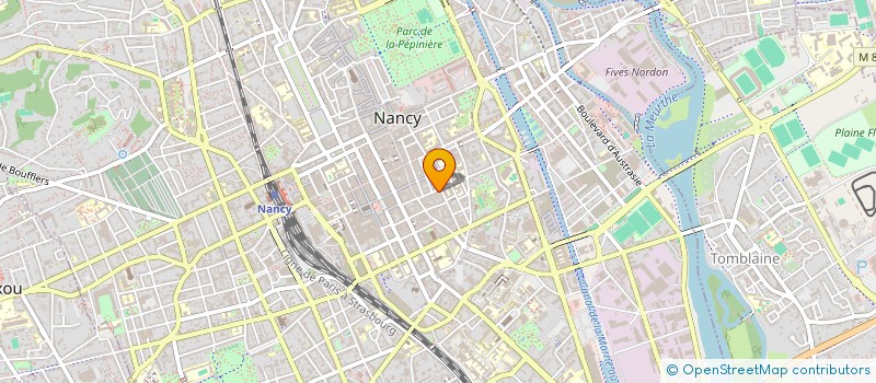 localisation de l'entreprise MONSIEUR AURELIEN EYERMANN  NANCY