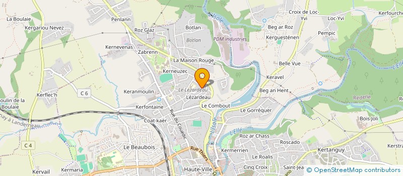localisation de l'entreprise MONSIEUR AURELIEN FATRAS à QUIMPERLE