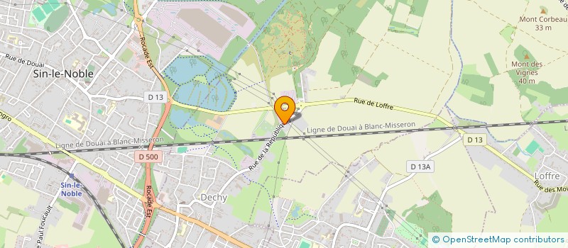 localisation de l'entreprise MONSIEUR AURELIEN FELIN  DECHY