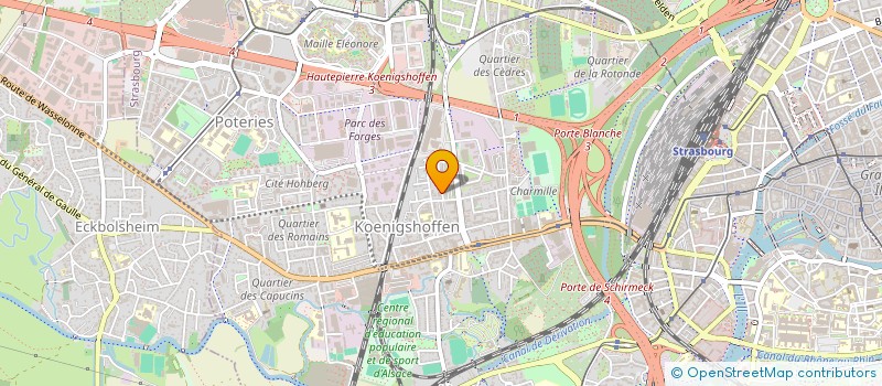 localisation de l'entreprise MONSIEUR AURELIEN FERNANDEZ  STRASBOURG