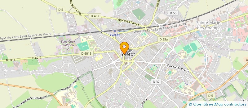 localisation de l'entreprise MONSIEUR AURELIEN FERON à YVETOT