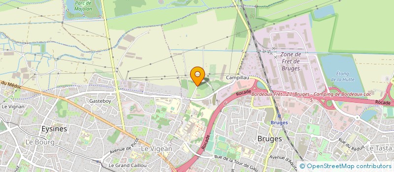 localisation de l'entreprise MONSIEUR AURELIEN FERRER  EYSINES