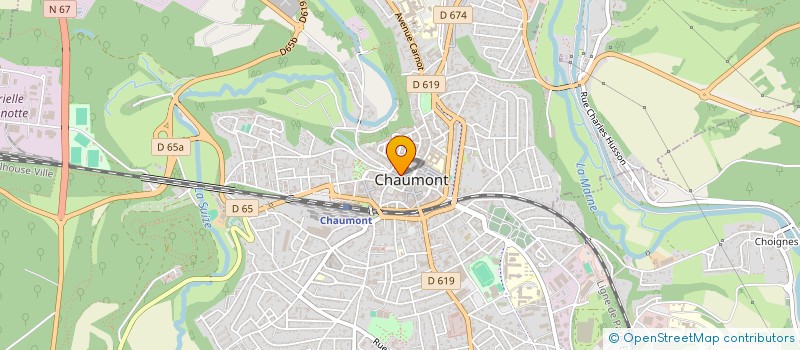 localisation de l'entreprise MONSIEUR AURELIEN FEVRIER à CHAUMONT