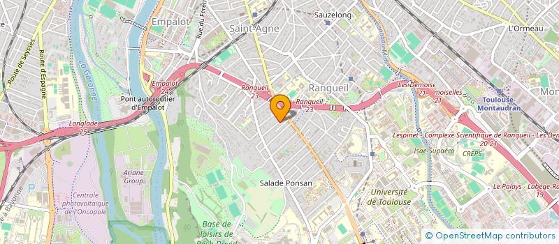 localisation de l'entreprise MONSIEUR AURELIEN FEYS  TOULOUSE