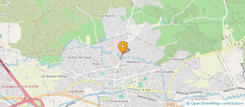 localisation de l'entreprise MONSIEUR AURELIEN FINART à PELISSANNE