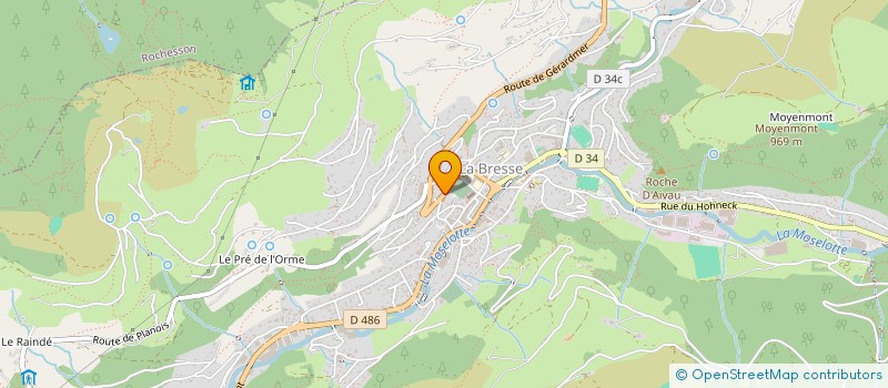 localisation de l'entreprise MONSIEUR AURELIEN FLEURETTE  LA BRESSE