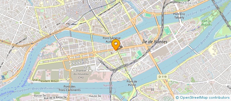 localisation de l'entreprise MONSIEUR AURELIEN FORNERIS à NANTES