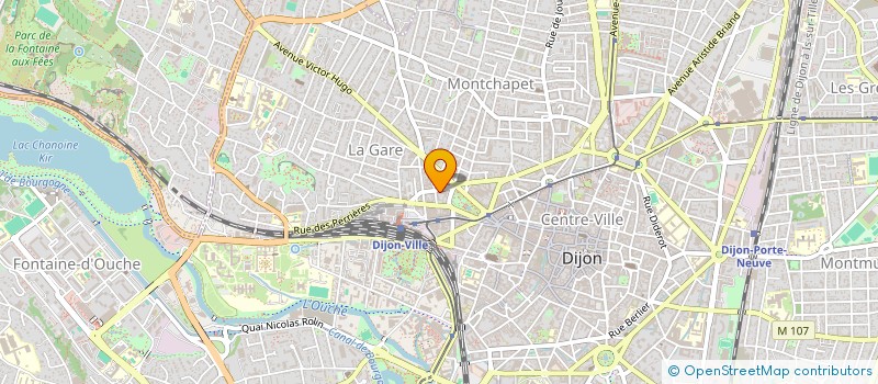 localisation de l'entreprise MONSIEUR AURELIEN FOUCHER à DIJON