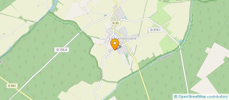 localisation de l'entreprise MONSIEUR AURELIEN FRANCOIS à LA FRAMBOISIERE