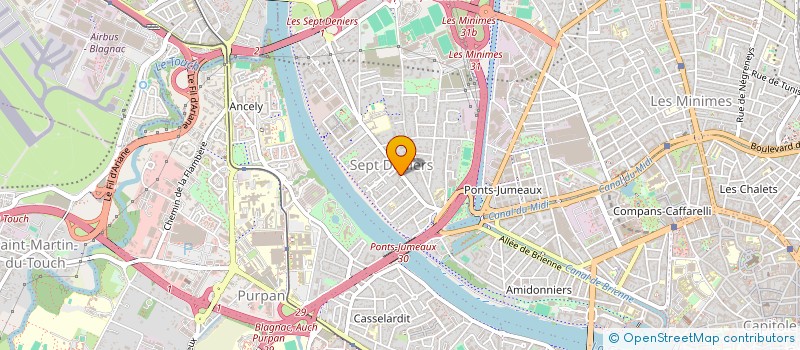 localisation de l'entreprise MONSIEUR AURELIEN FRENE à TOULOUSE