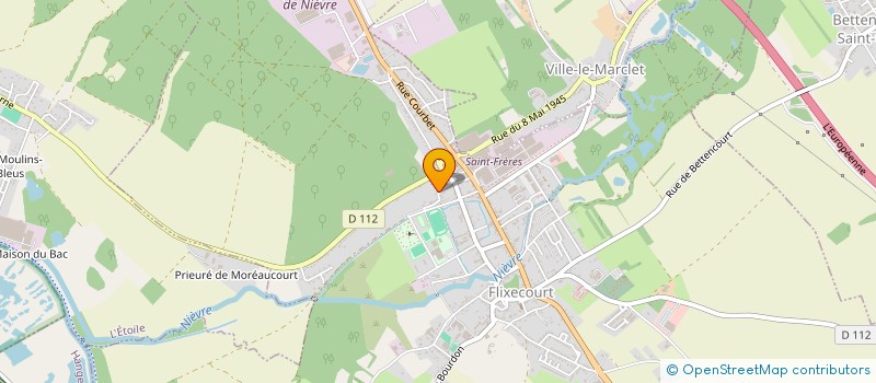 localisation de l'entreprise MONSIEUR AURELIEN FREVIER  FLIXECOURT