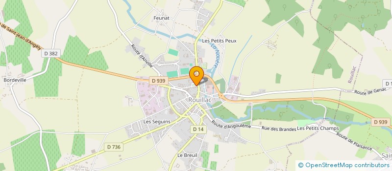 localisation de l'entreprise MONSIEUR AURELIEN FROMENTIN  ROUILLAC