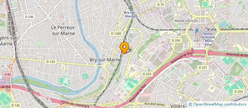 localisation de l'entreprise MONSIEUR AURELIEN GABORIT à BRY-SUR-MARNE