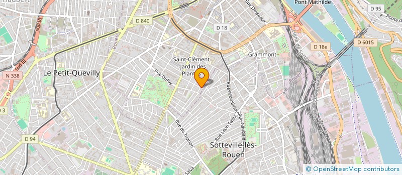 localisation de l'entreprise MONSIEUR AURELIEN GALLAND à ROUEN