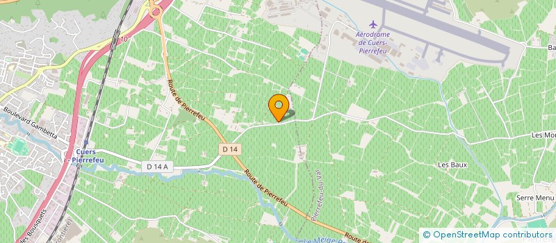 localisation de l'entreprise MONSIEUR AURELIEN GALLEA  CUERS