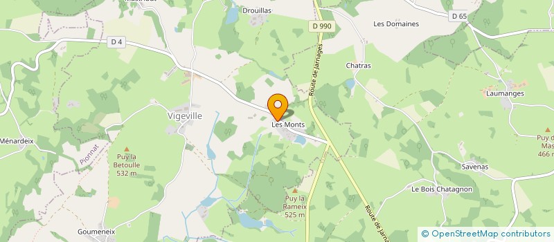 localisation de l'entreprise MONSIEUR AURELIEN GARAYTHON à VIGEVILLE