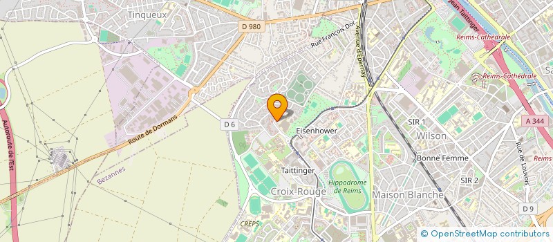 localisation de l'entreprise MONSIEUR AURELIEN GARCIA  REIMS