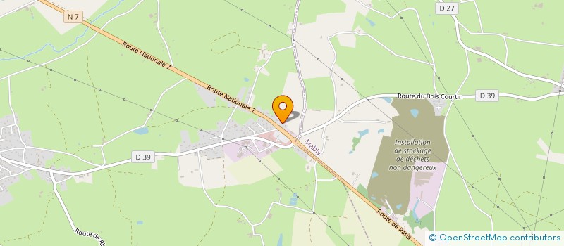 localisation de l'entreprise MONSIEUR AURELIEN GARDET  SAINT-ROMAIN-LA-MOTTE