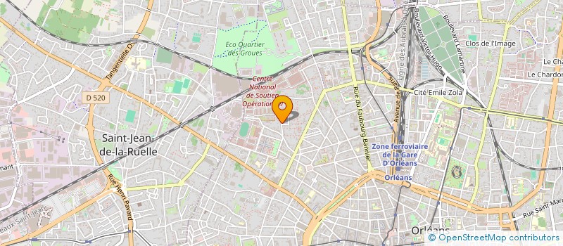 localisation de l'entreprise MONSIEUR AURELIEN GAUDUCHEAU à ORLEANS