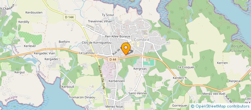 localisation de l'entreprise MONSIEUR AURELIEN GAURAND  COMBRIT