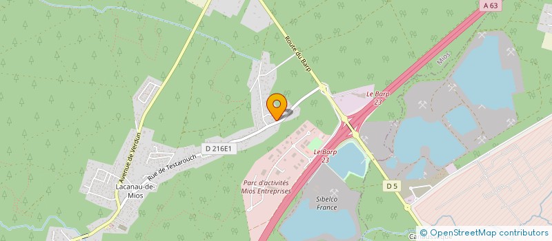 localisation de l'entreprise MONSIEUR AURELIEN GAZEAU  MIOS