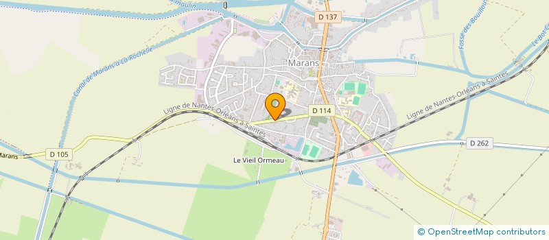 localisation de l'entreprise MONSIEUR AURELIEN GAZON  MARANS