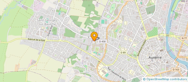 localisation de l'entreprise MONSIEUR AURELIEN GERMAIN à AUXERRE