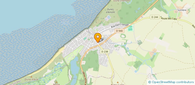 localisation de l'entreprise MONSIEUR AURELIEN GEST  WISSANT