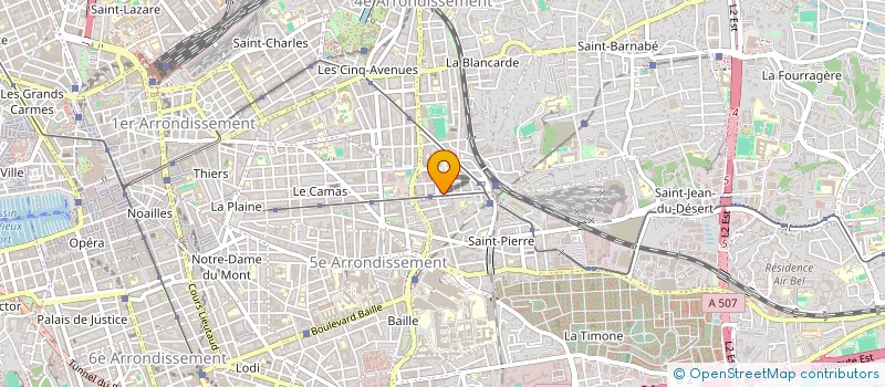 localisation de l'entreprise MONSIEUR AURELIEN GEVAUDAN à MARSEILLE